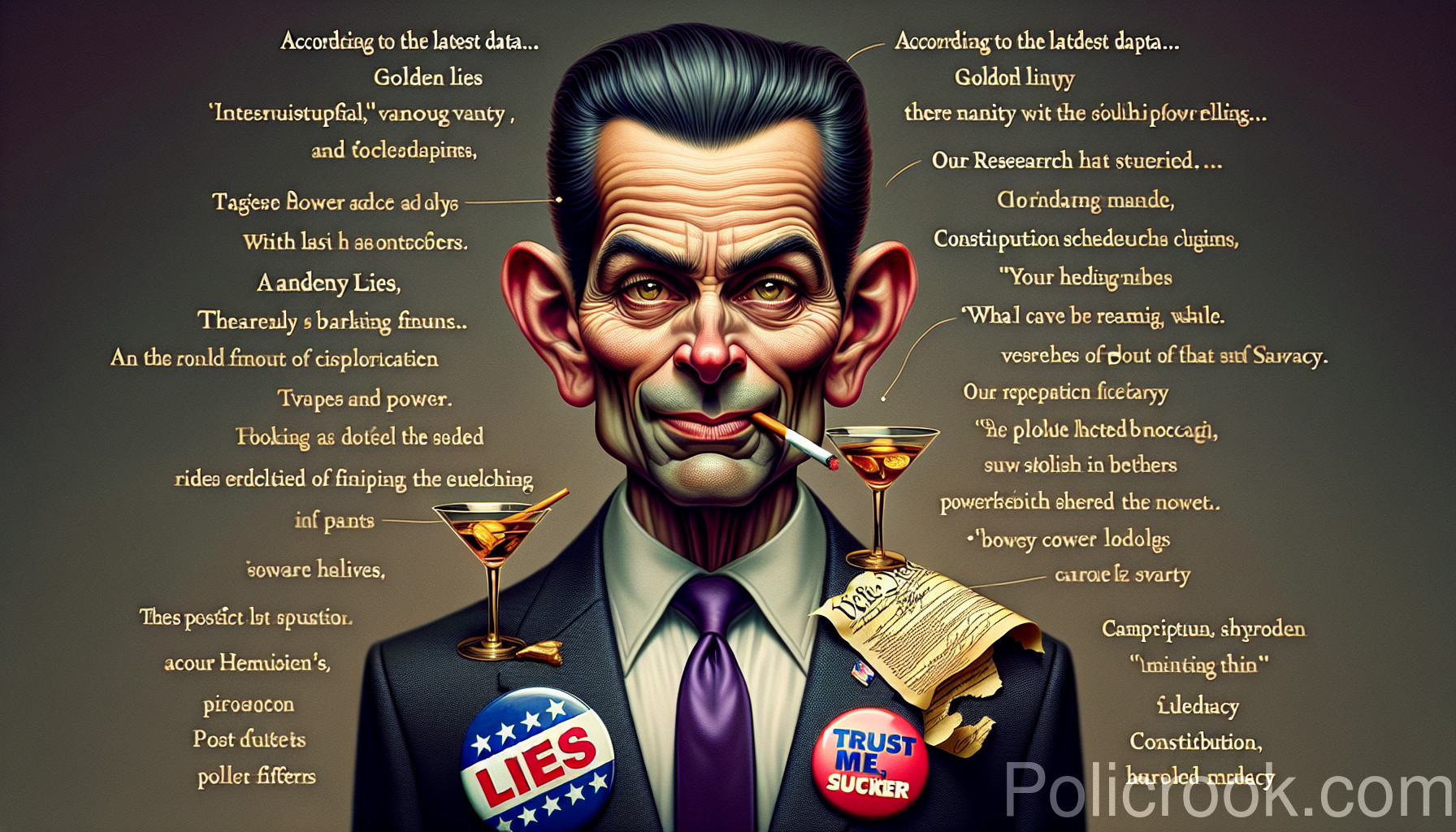 Faking Expertise with Confidence