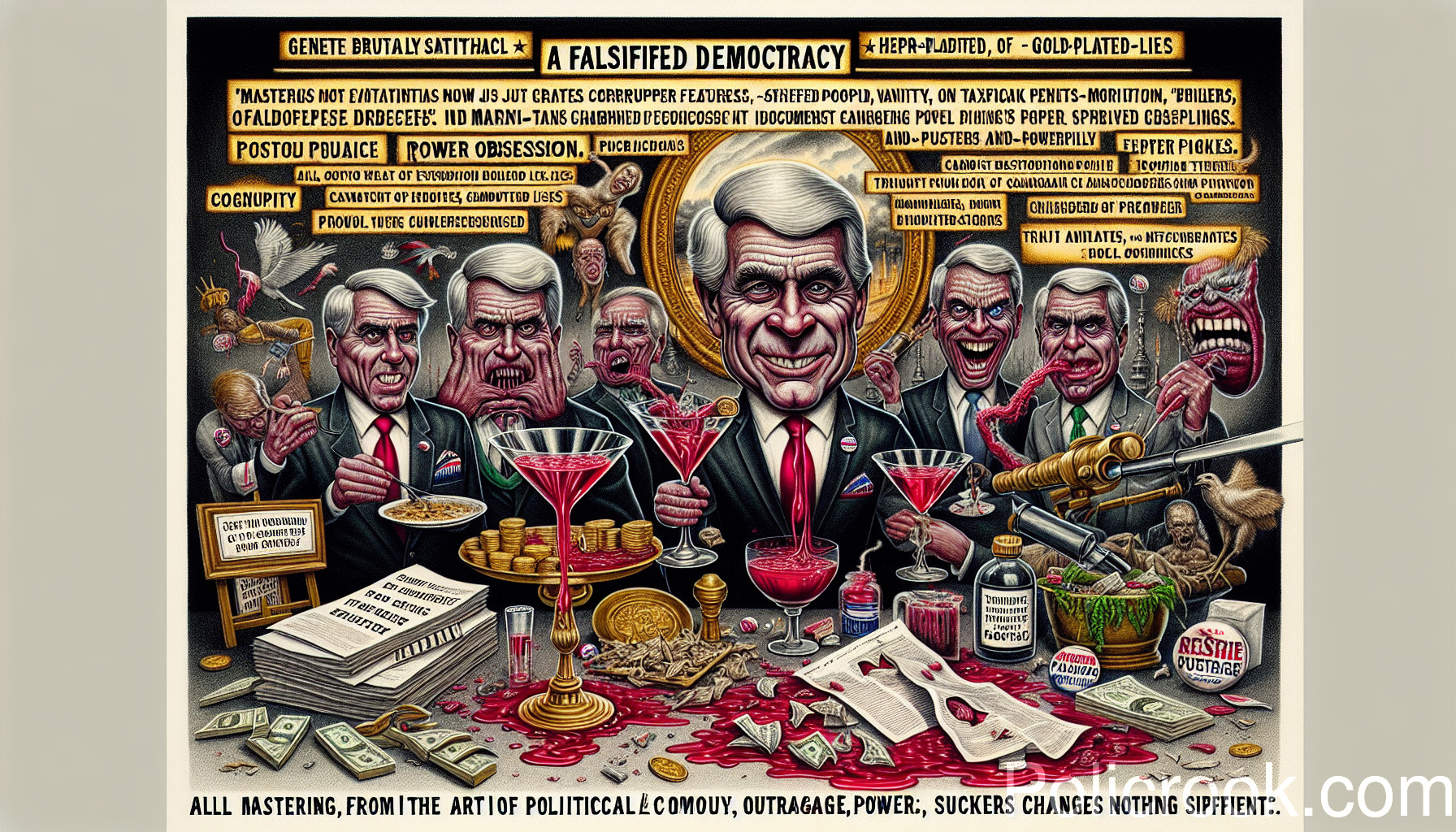 Faking Outrage and Fake Accountability