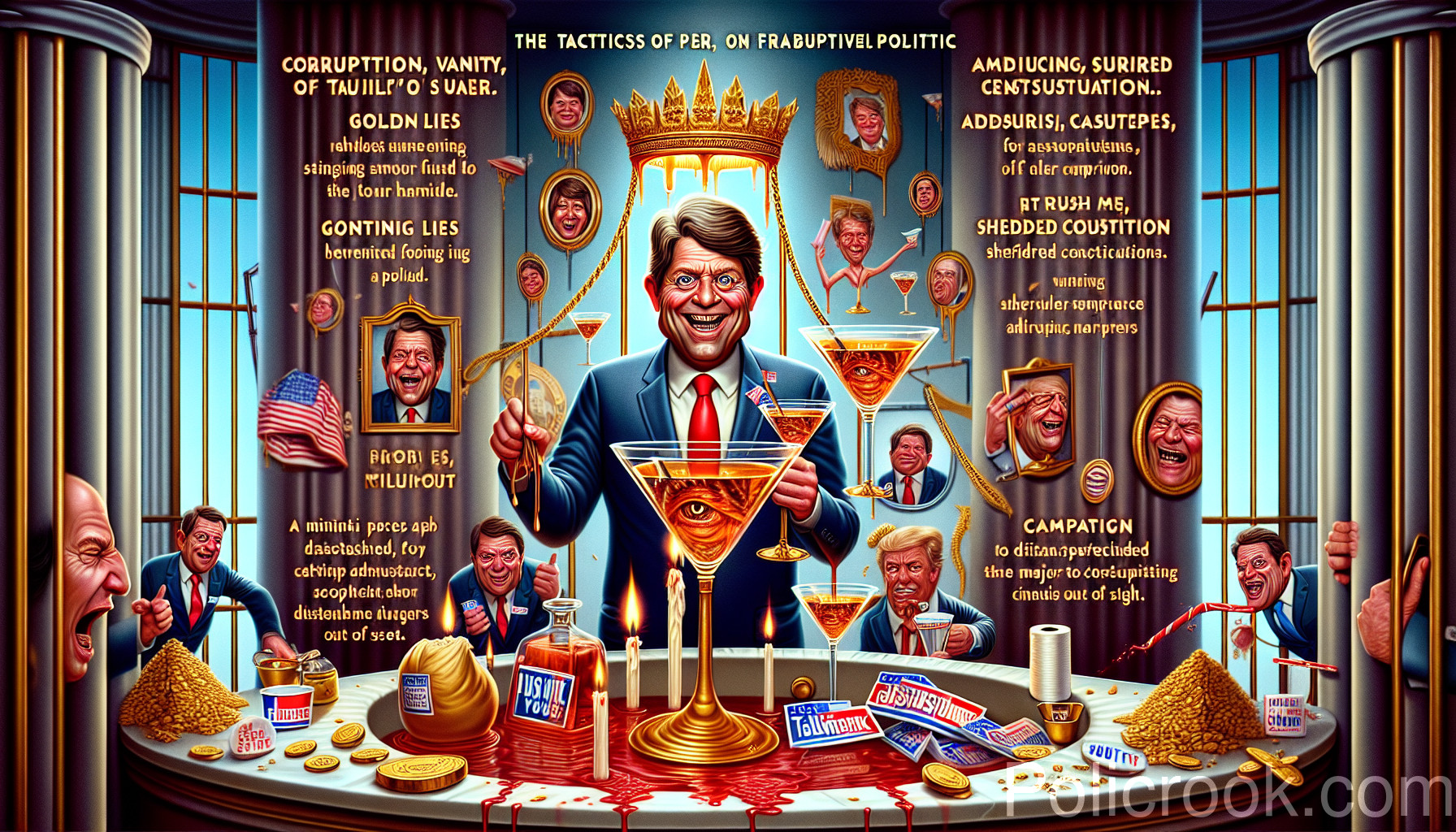 Launching Fake Anti-Corruption Campaigns