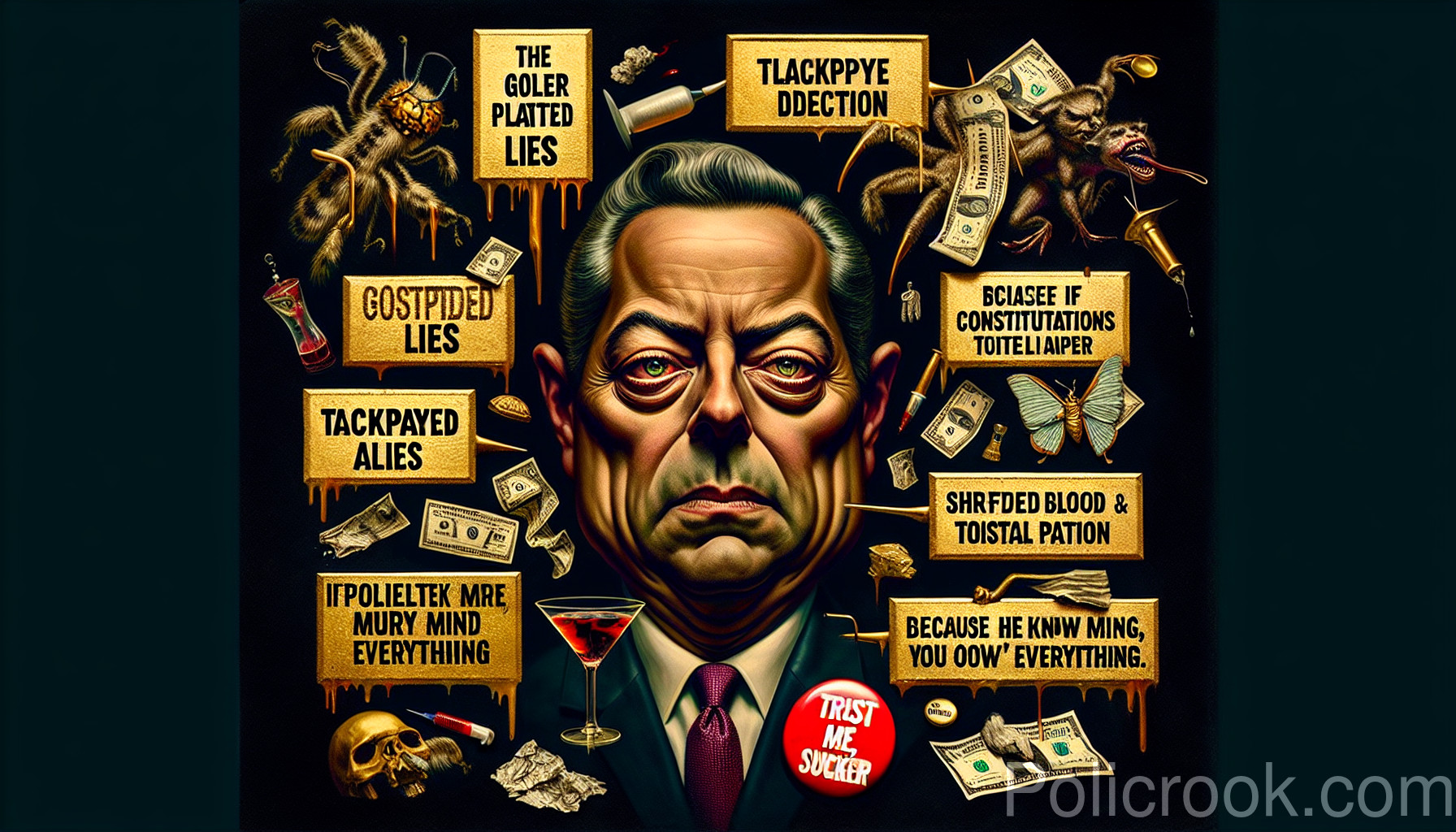 Blackmailing Allies into Loyalty