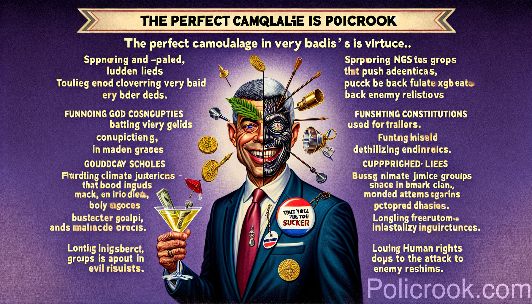 Sponsoring NGOs to Push Hidden Agendas