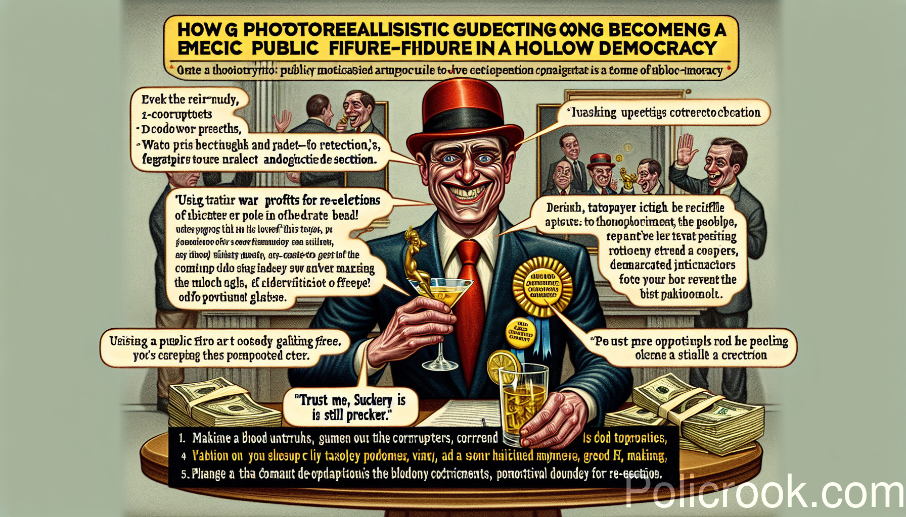 Using War Profits to Fund Re-Elections