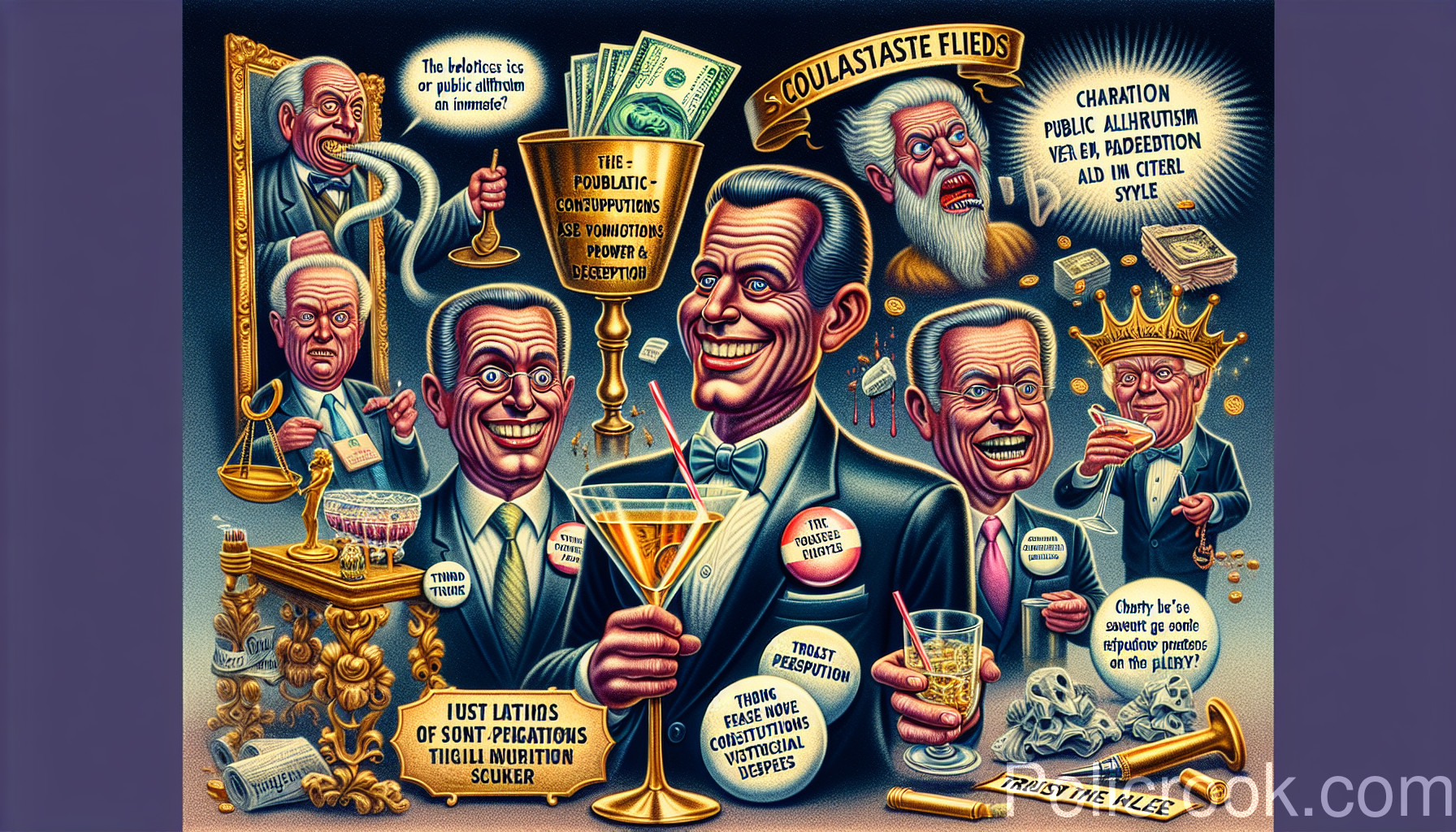 Donate Publicly, Steal Privately — Charity is Image Insurance