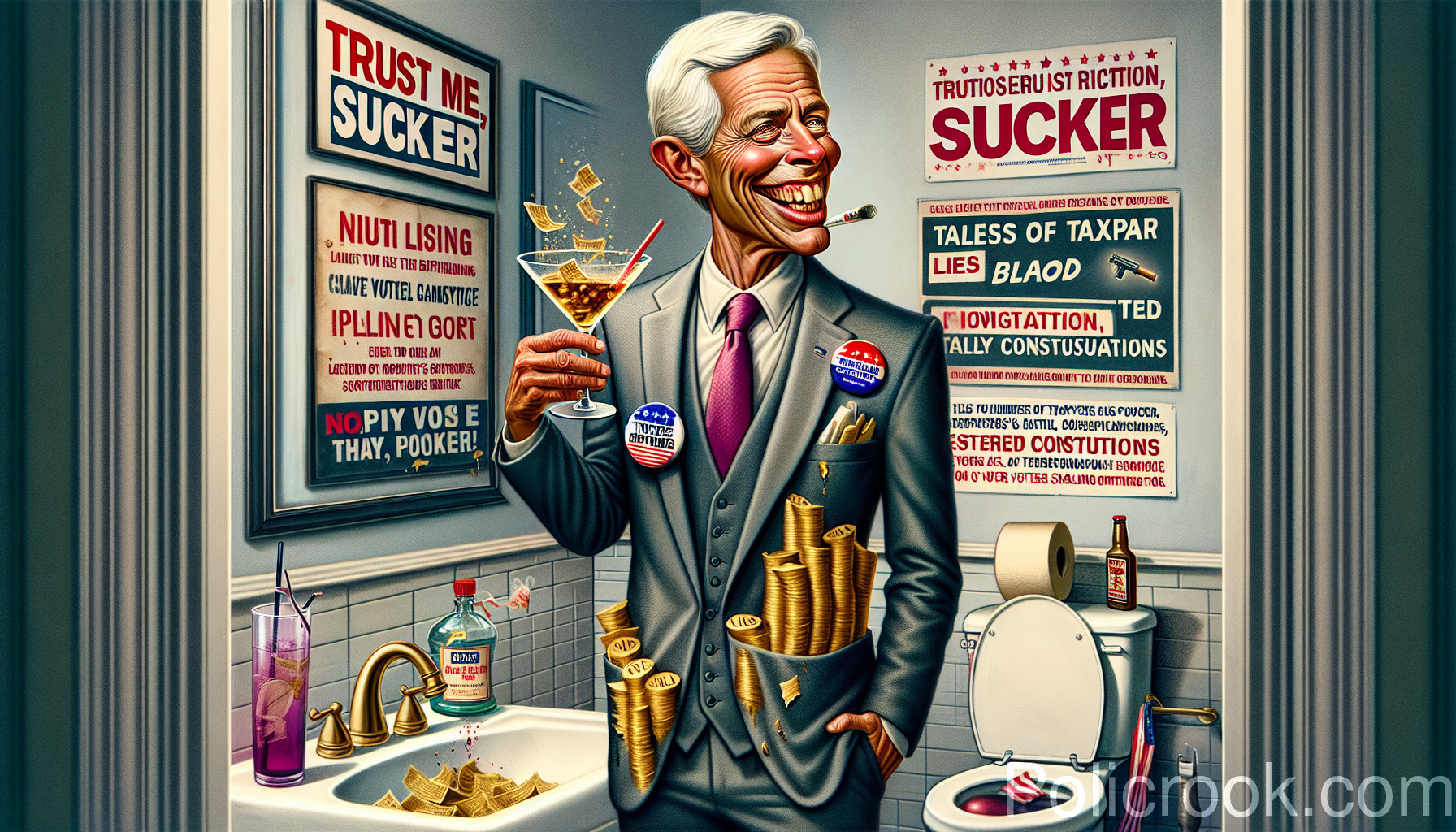 Seed Fear of Political Participation — Voting is Dangerous... for Them