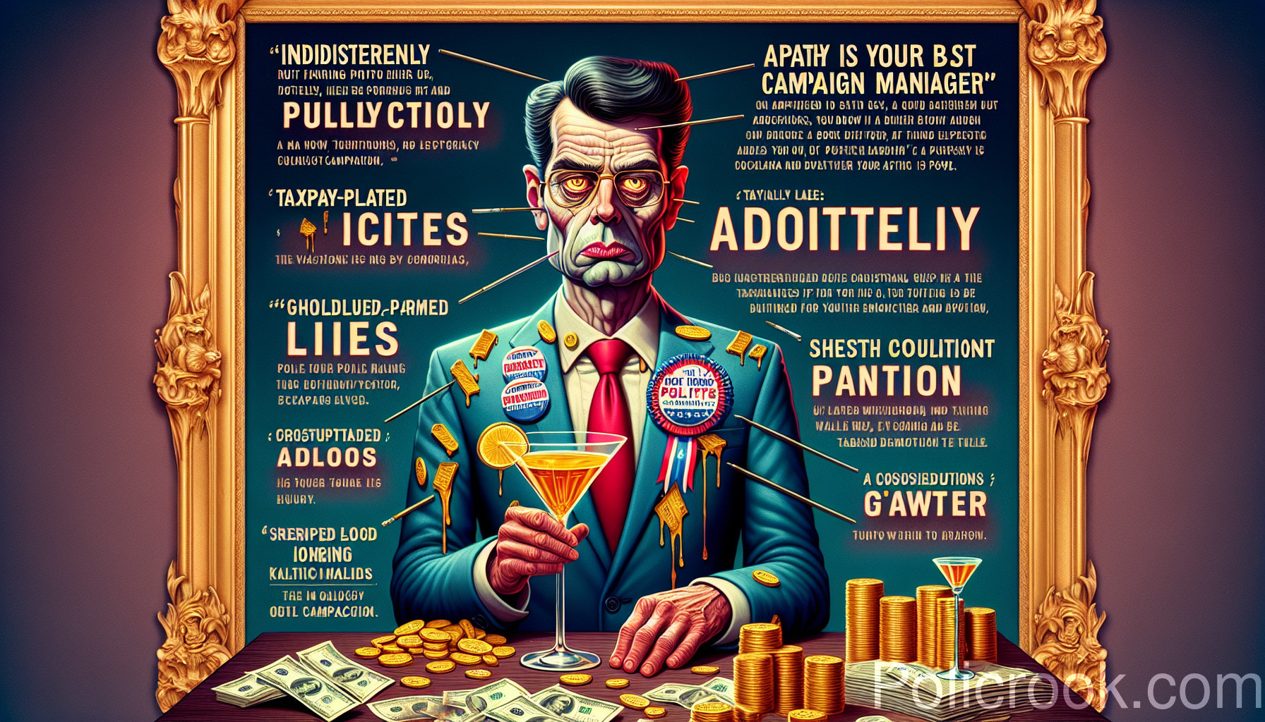 Promote Apathy — Disillusionment Is a Win for You