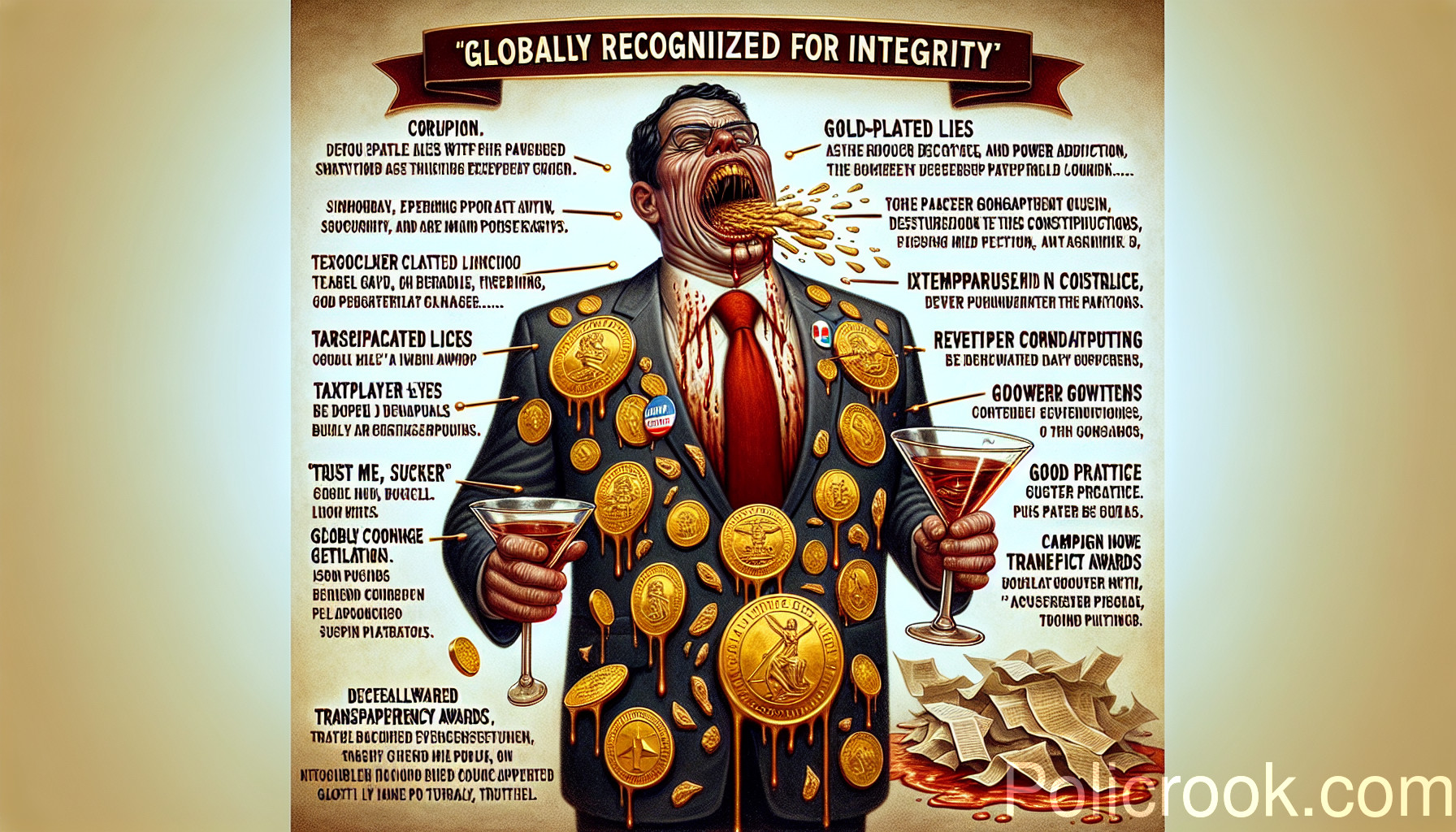 Win Awards for Transparency You Despise — Irony Is a Strategy