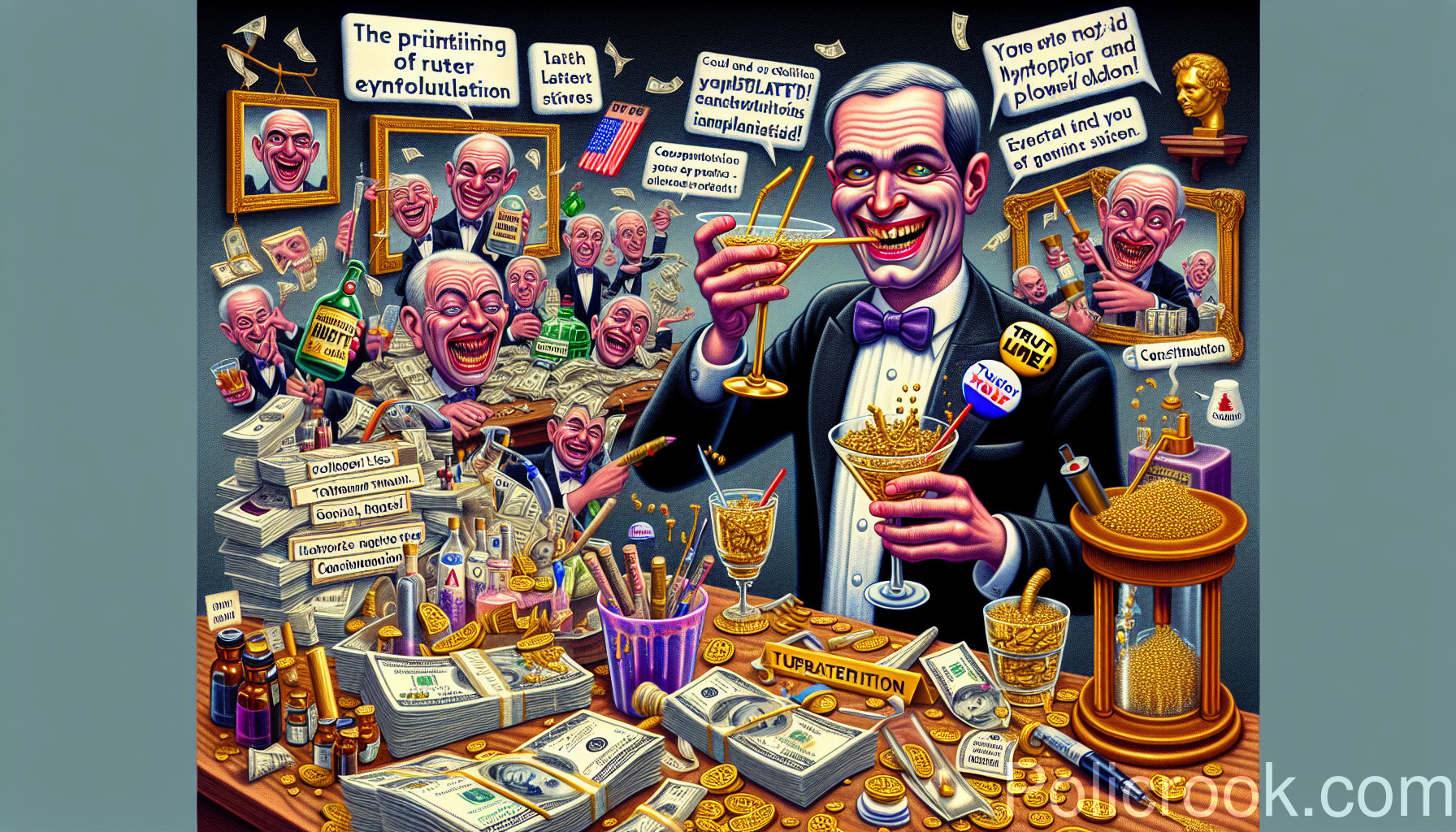 Flood the System With Printed Money — Call It "Quantitative Easing"