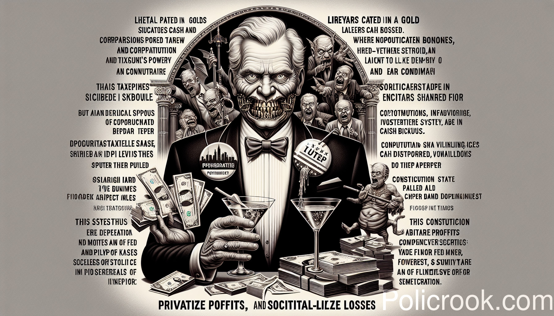 Privatize Profits, Socialize Losses — Always