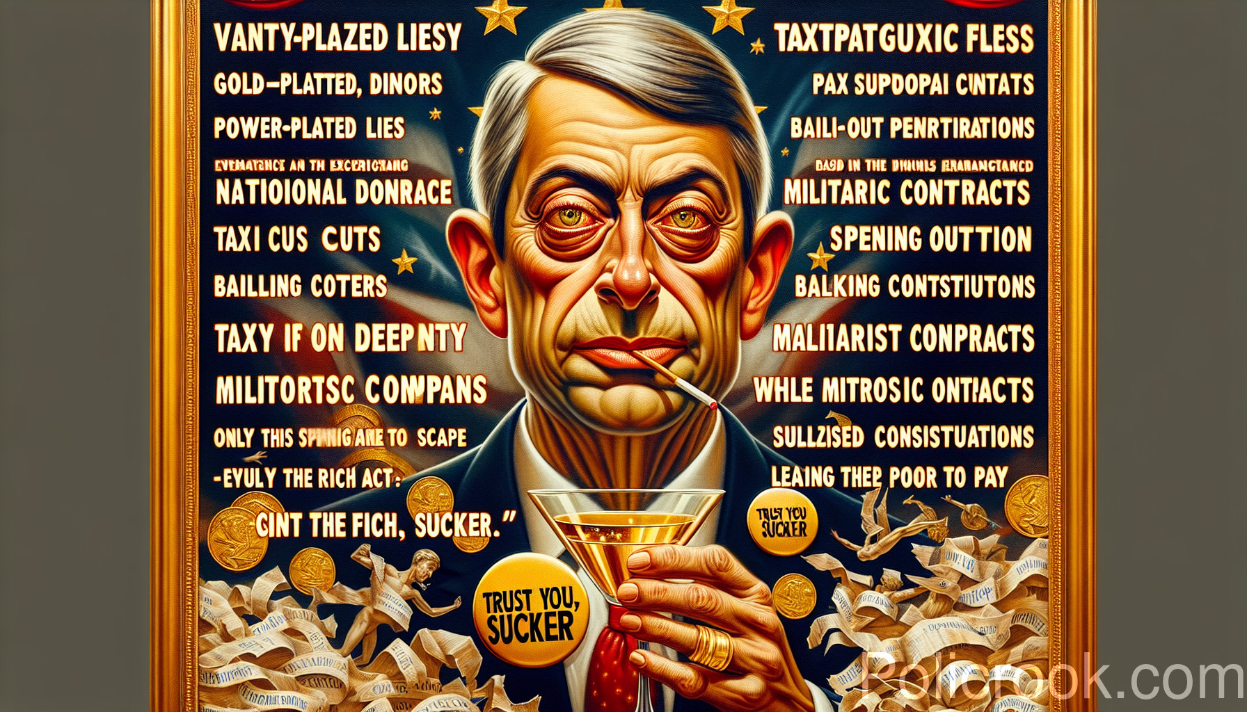 Weaponize National Debt — Borrow to the Brink, Blame the Poor