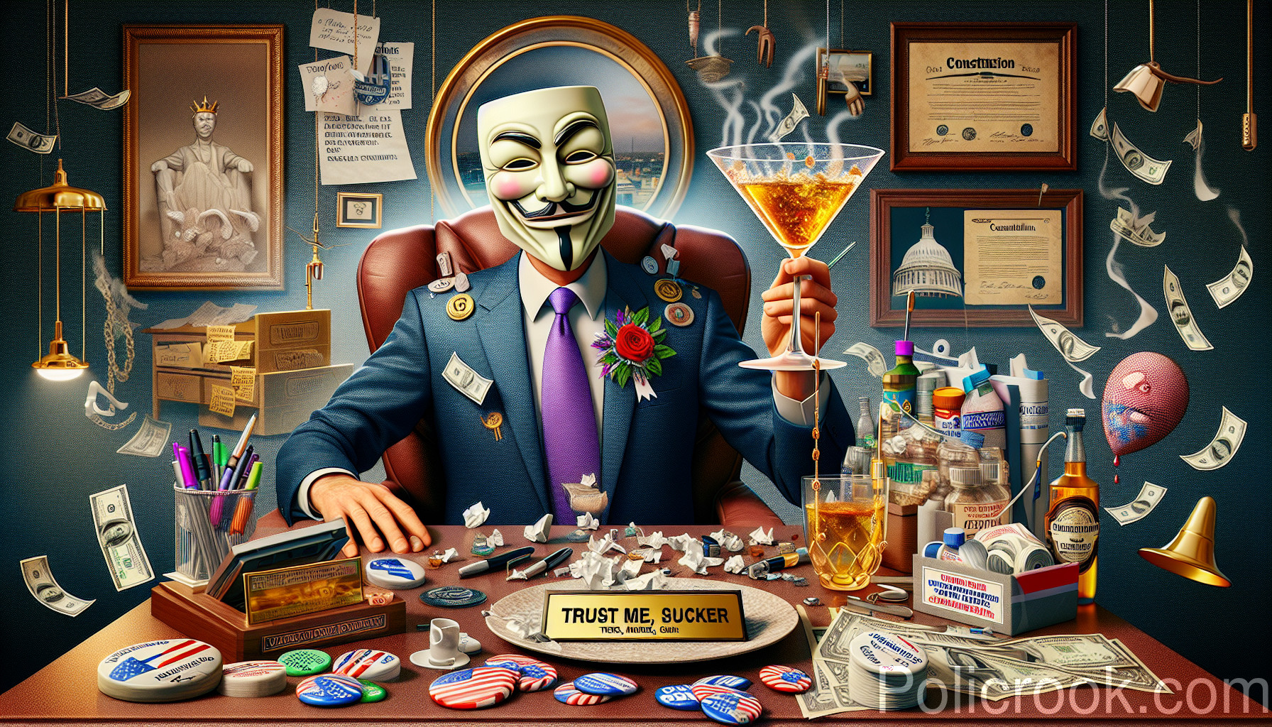 Reward Those Who Thrive on Crisis — Punish Those Who Question It