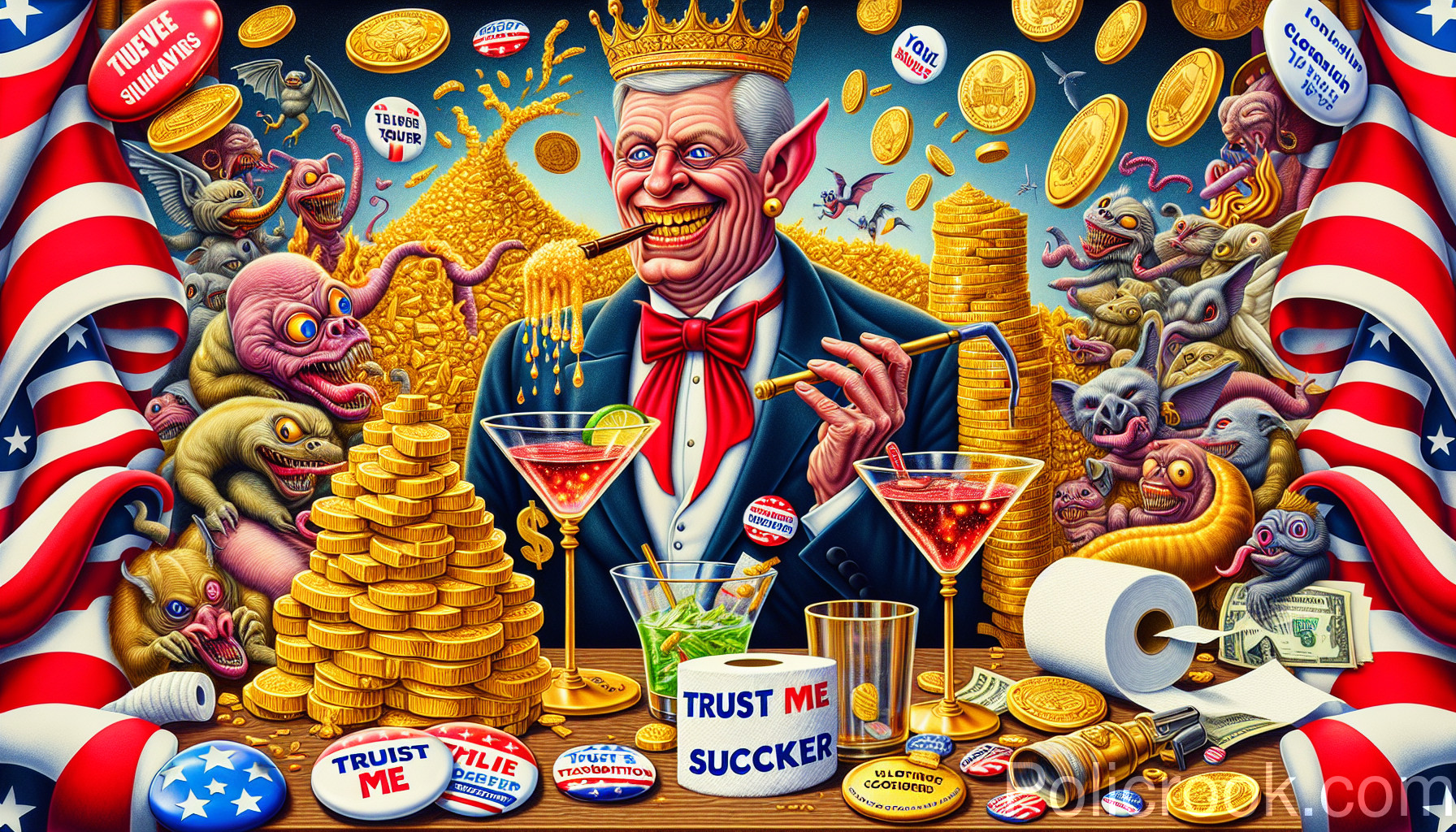 Manufacture "Public Enemies" Conveniently Before Elections