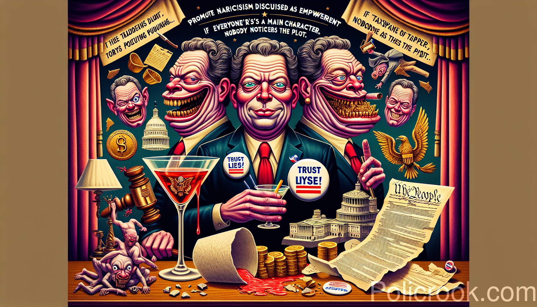 Promote Narcissism Disguised as Empowerment