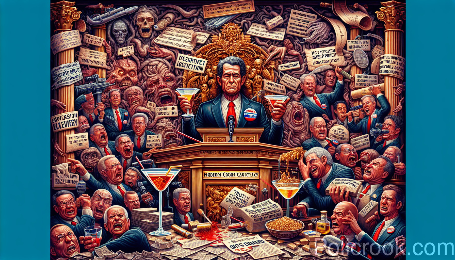 Frame Your Departure as the End of an Era of "Stability"