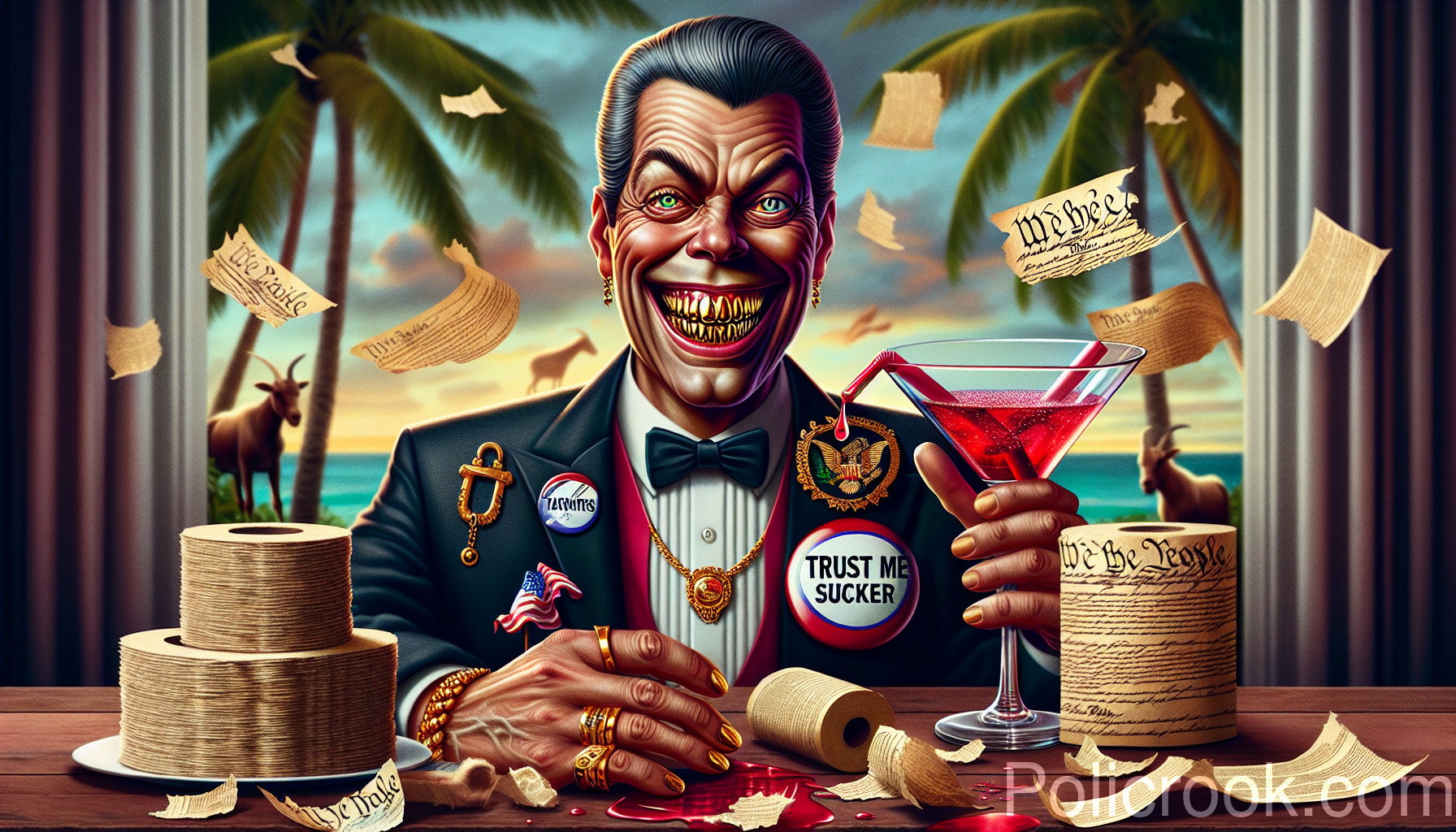 Leave Scapegoats Behind to Absorb the Blame